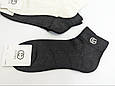 Жіночі короткі шкарпетки Gocci в сітку, літні логотип бренду. розмір 36-41, 10 пар/уп мікс, фото 2