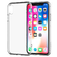 Чохол Ou Case для iPhone XR Unique Skid Silicone, Transparent