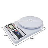 Ваги кухонні Elektronic SF–400, 10 кг, фото 5