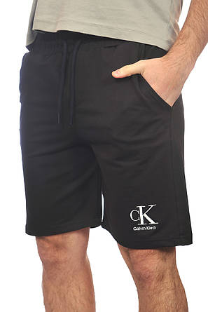 Шорти чоловічі трикотаж Calvin Klein 24-5001 чорні, фото 1