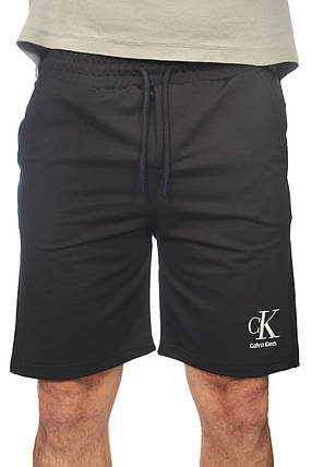 Шорти чоловічі трикотаж Calvin Klein 24-5001 чорні, фото 3