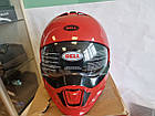 Мотоциклетний шолом модульний Bell Broozer Gloss Red S (55-56cm), фото 7