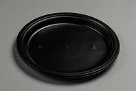 Тарілка одноразова 220мм Premium чорна 100 шт/уп