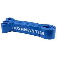 Гумка для підтягування Iron Master 4,4 см синя Код: IR97660-44