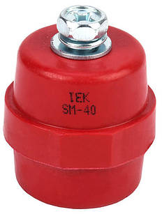 Ізолятор SM40 М8 силовий з болтом УЕК