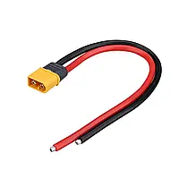 Разъем Amass XT60 MALE (Папа) кабель питания 10AWG 10 см