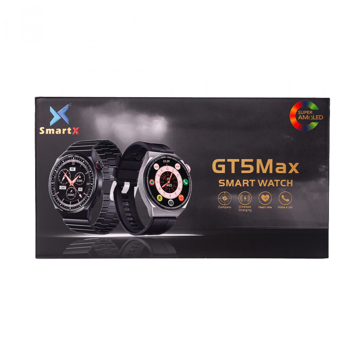 Смарт часы мужские водонепроницаемые SmartX GT5 Max / звонки GPS (Android и iOS) Серый - фото 6 - id-p2179794411