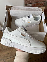 Женские кроссовки Puma Cali White белого цвета