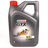 Масло моторное синтетическое автомобильное CASTROL (Кастрол) GTX 5W-30 C4 4 л (CS 5W30 GTX C4 4L)