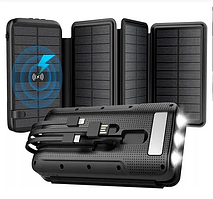 Портативний зарядний пристрій 2-Power POWERBANK SOLAR 36800 22,5W, 5xUSB