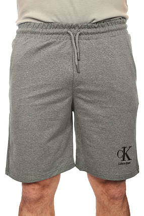 Шорти чоловічі трикотаж Calvin Klein 24-1011 темно-сірі, фото 3