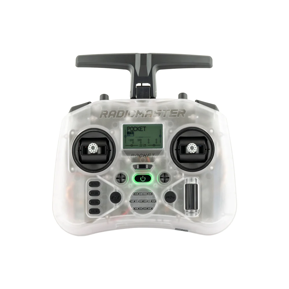 FPV пульт RadioMaster Pocket transparent ELRS M2