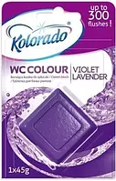 М/з для унітазу таблетки для зливного бачка "Kolorado WC Colour" 1шт/уп (фіолетові)