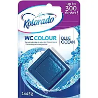 М/з для унітазу таблетки для зливного бачка "Kolorado WC Colour" 1шт/уп Blue Ocean (сині)