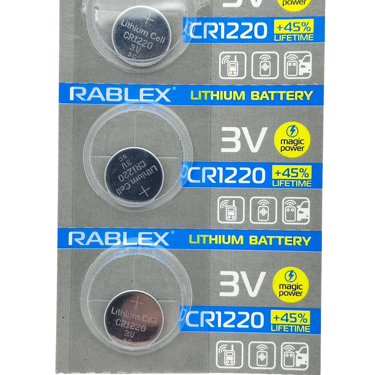 Батарейка дискова Rablex CR1220-U5