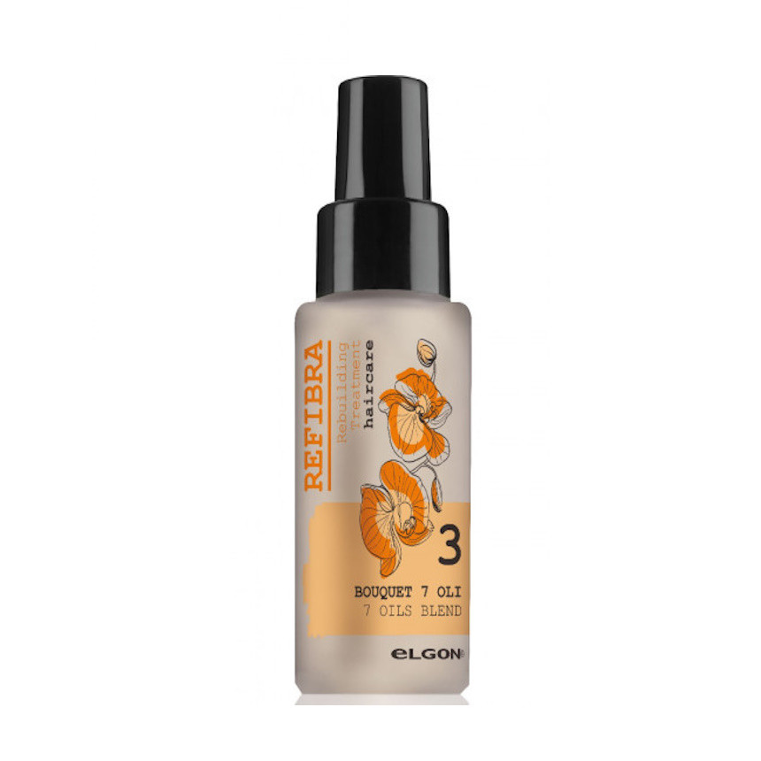Олiя для волосся "7 олій" Elgon Refibra 7 Oil Blend, 30 мл (683044)