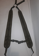 Крепкие плечевые лямки-подтяжки для тактических поясов рпс армейские ремни для разгрузки олива