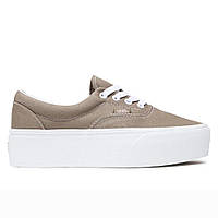 Кеди жіночі Vans Era Stackform VN0A5JLZ1NU1 Walnut 36 розмір із замші Бежевий