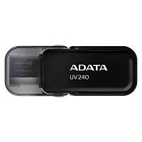 USB флеш накопитель ADATA 32GB UV240 Black USB 2.0 (AUV240-32G-RBK) PZZ