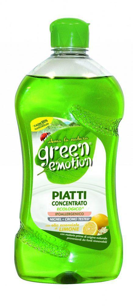 Cредство для мытья посуды 500мл Green Emotion Piatti Limone 8006130503543 tb - фото 1 - id-p2179804825