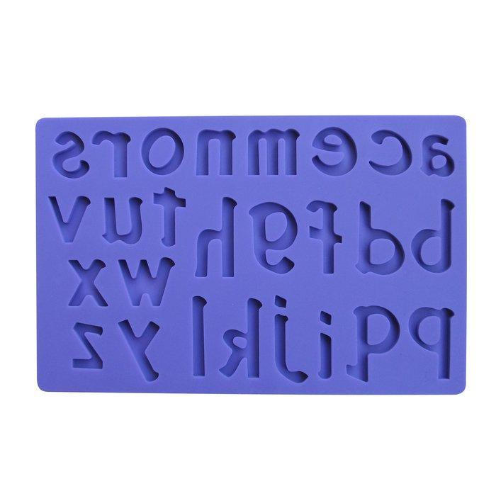 Mолд силиконовый Empire Латинские буквы EM-8424 200х125 мм tb - фото 1 - id-p2179804830