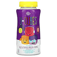 Solgar U-Cubes Childrens Multivitamin & Mineral 120 жувальних цукерок SOL-52551 PS