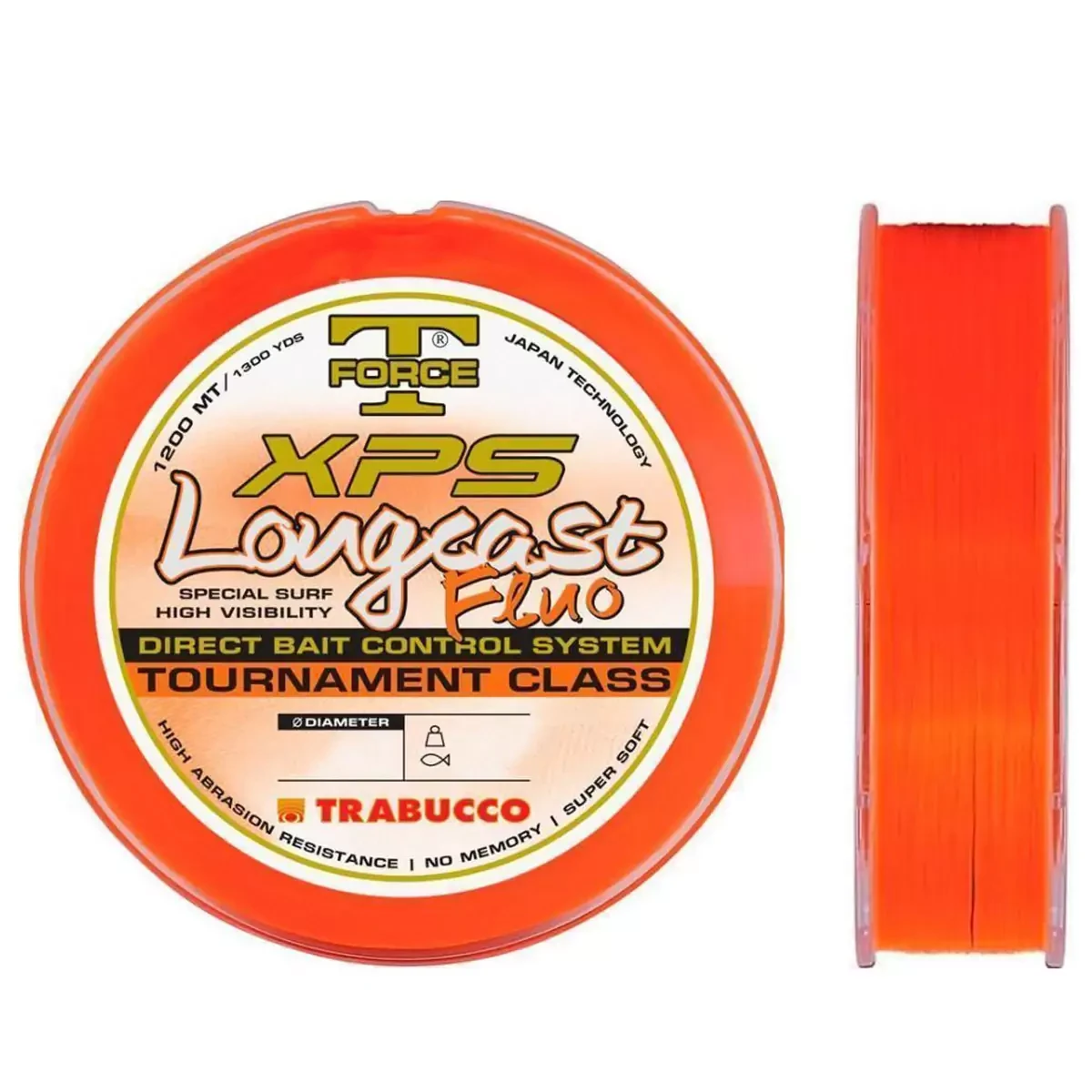 Жилка Trabucco T-Force XPS LONG CAST FLUO 1200 м 0,28 мм, фото 1