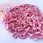 Наповнювач паперовий Зігзаг ніжно-рожевий для коробок і пакетів, фото 2