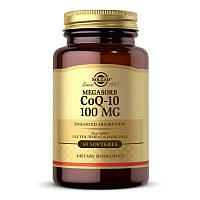 Коензим Q10 Solgar CoQ10 100 mg Megasorb (60 капс)