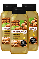 Гель-масло для душа Fresh Juice Солодкий мигдаль 3 шт (1200 мл)