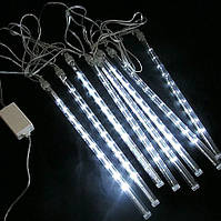 Вулична гірлянда, що тане, бурульки 30cm white (10-5)