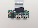 Плата USB, audio Dell Inspiron 15 3552 (юсб, аудіо), 450.08802.0001, фото 6