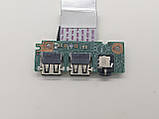 Плата USB, audio Dell Inspiron 15 3552 (юсб, аудіо), 450.08802.0001, фото 4