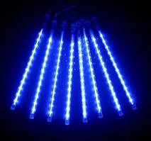 Вулична гірлянда, що тане, бурульки 30cm blue (10-7)