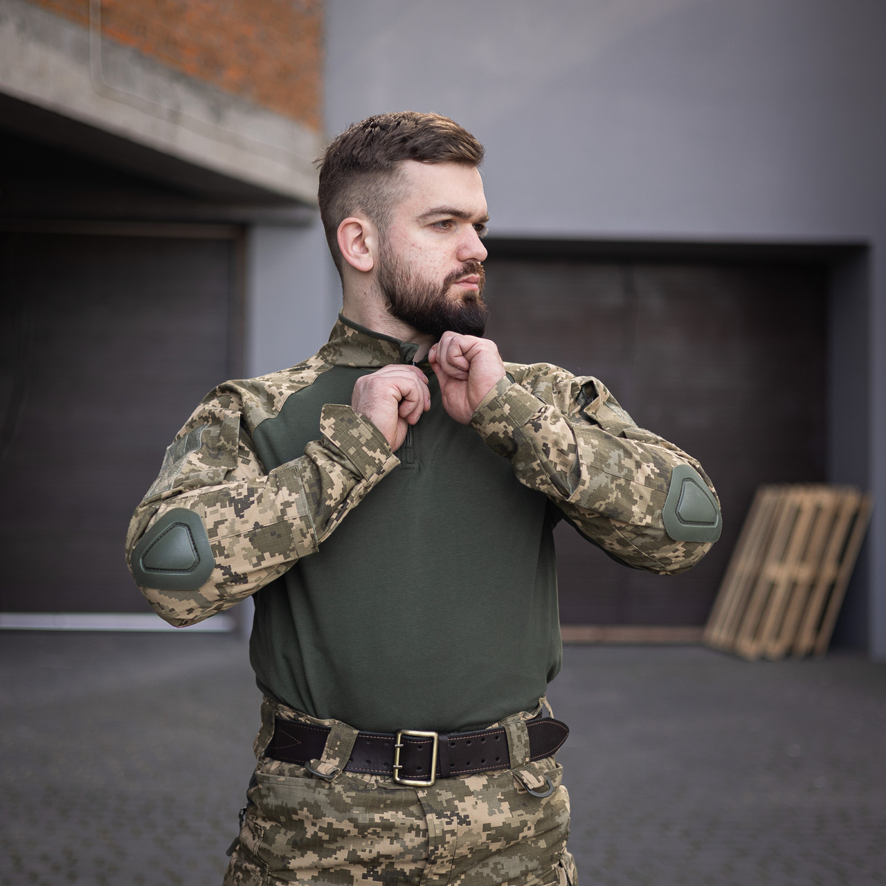 Сорочка Hawk Tornado Ubacs(Убакс) Cool Max з налокітниками піксель