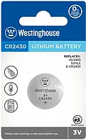 Літієва батарейка Westinghouse Lithium CR2430 1 шт