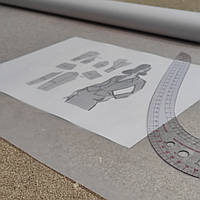 Калька для викрійки в рулоні ОФОРТ ширина 84 см довжина 10 м щільність 52 г/м2 (6786)