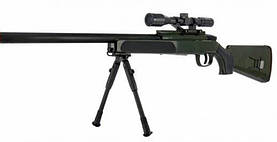 Дитяча снайперка гвинтівка ZM 51G Cyma Темно-Зелена SSG69 6мм