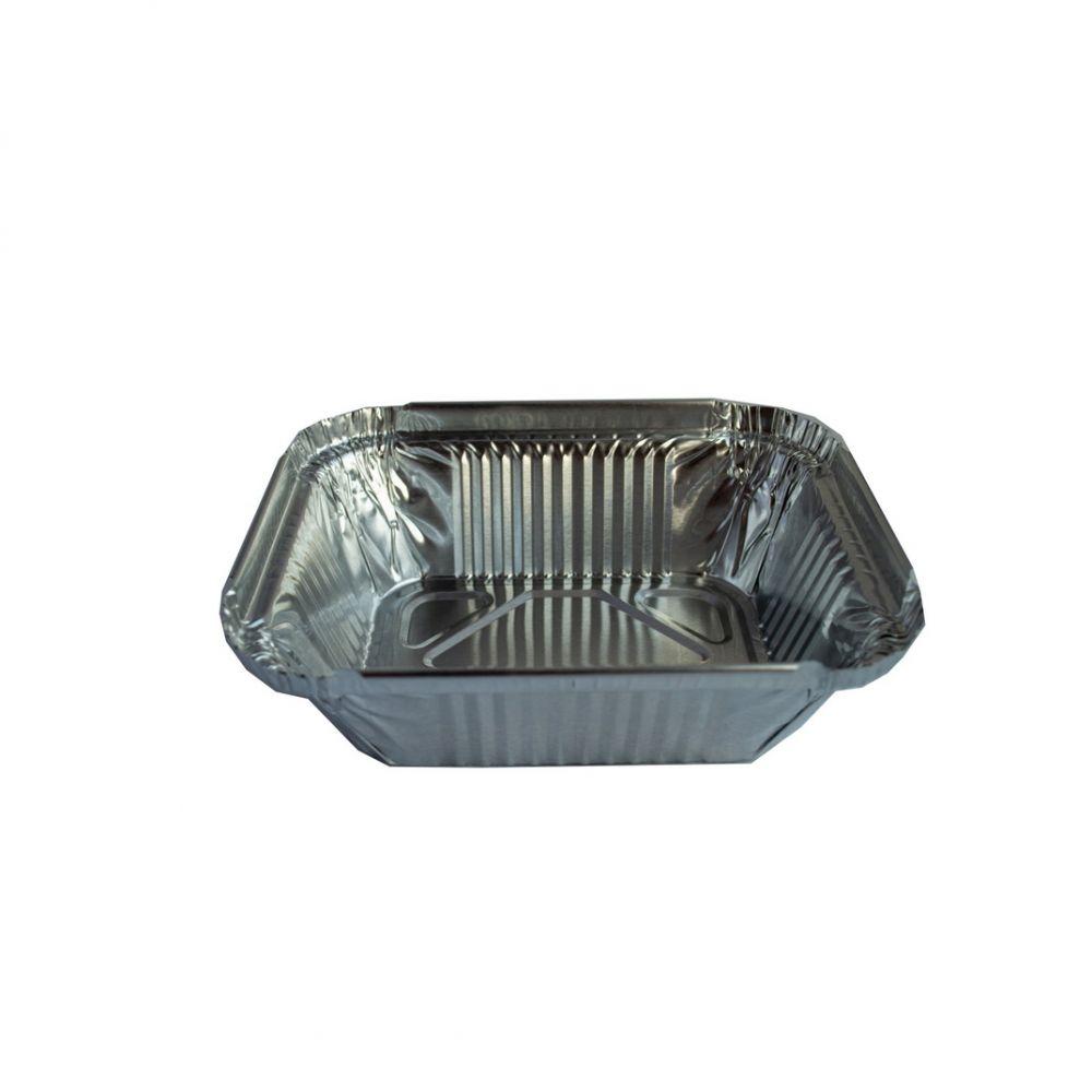 Контейнер з харч.алюм.фольги прямокутний без кр.  255мл