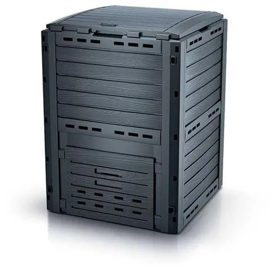 Компостер садовий 280 л Prosperplast Compogreen Woody IKST280-S433 сірий