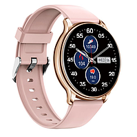 Жіночі красиві металеві годинники з каучуковим еластичним ремешком для андроїд і айфона