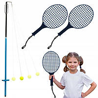 Набор спидболу теннисный тренажер с 2 ракетками и мячом Neo-Sport NS-499