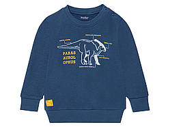 Дитячий утеплений джемпер світшот Lupilu на хлопчика 12-24 місяці - р.86-92