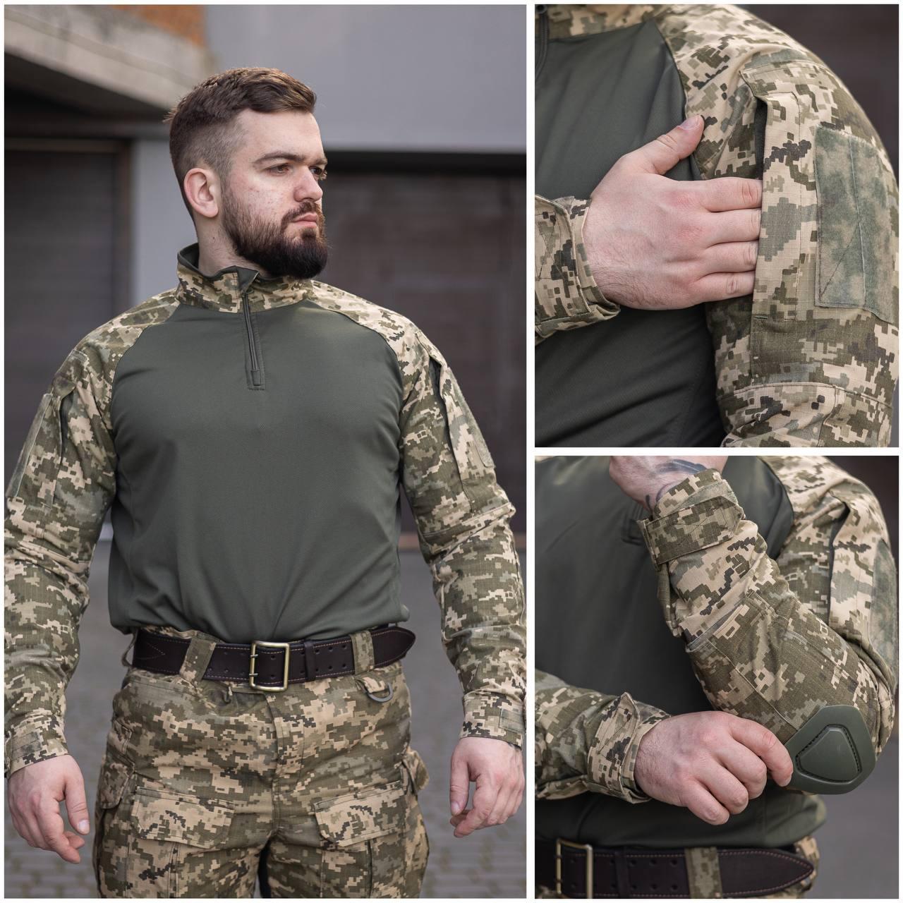 Сорочка Hawk Tornado Ubacs(Убакс) Cool Max з налокітниками піксель, фото 1