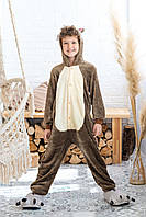 Пижама Кигуруми детская BearWear Бурундук (Чип и Дейл) XS 95 - 105 см Коричневый (K0W1-0005-X NB, код: 2554459