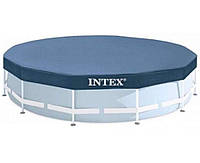 Захисний тент Intex 28032 для круглого каркасного басейну діаметром 457 см