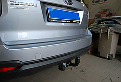 Фаркоп Subaru Forester SJ 2013-2018 (Субару Форестер) польський, гак на болтах