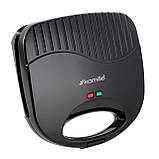 Гриль електричний міні 21.6*12.6см KM-6715, фото 3