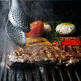 Гриль електричний міні 21.6*12.6см KM-6715, фото 8