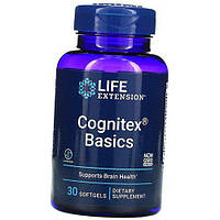 Поддержка мозга и когнитивного здоровья Cognitex Basics Life Extension 30гелкапс (72346019)